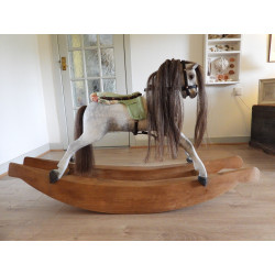 Real Horse hair rocking horse tail 18 inches