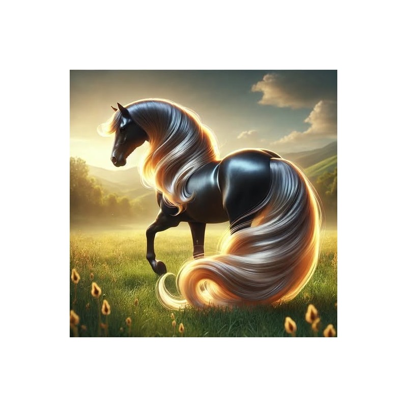 Equi silk mane and tail detangler